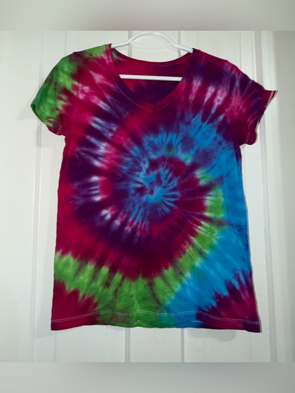 Women’s size small shirt Tie-Dye Short Sleeve Top